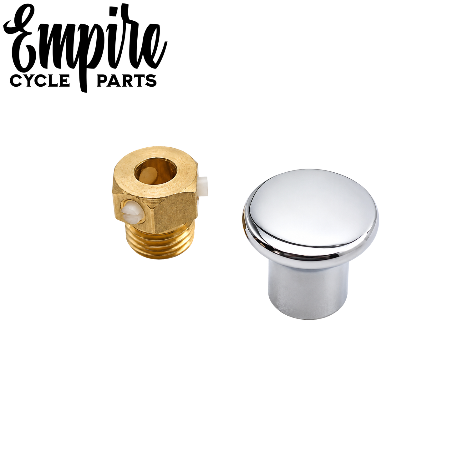 Chrome Choke Cable Knob Kit – Fits S&S Super E & G Carburetors