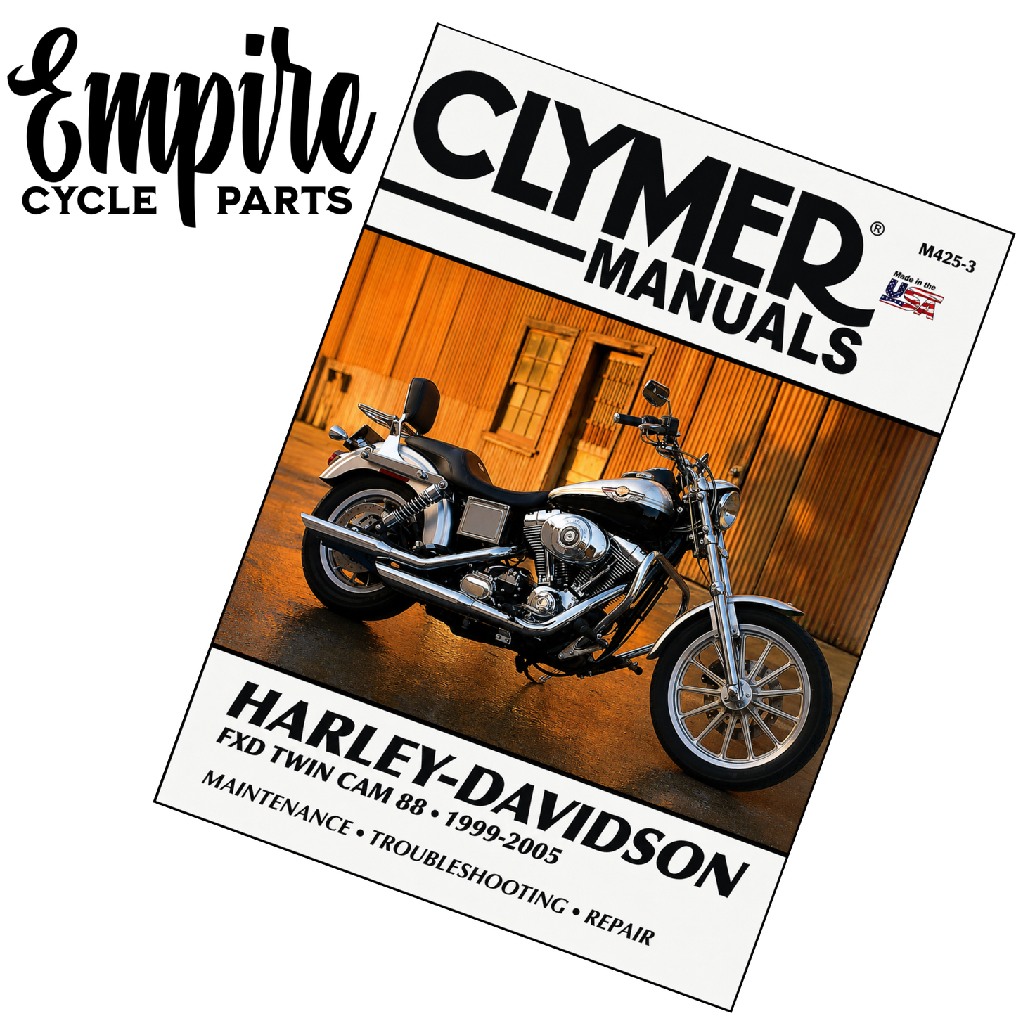 Clymer Service Manual Harley Dyna 1999–2005 Repair Maintenance Shop Book