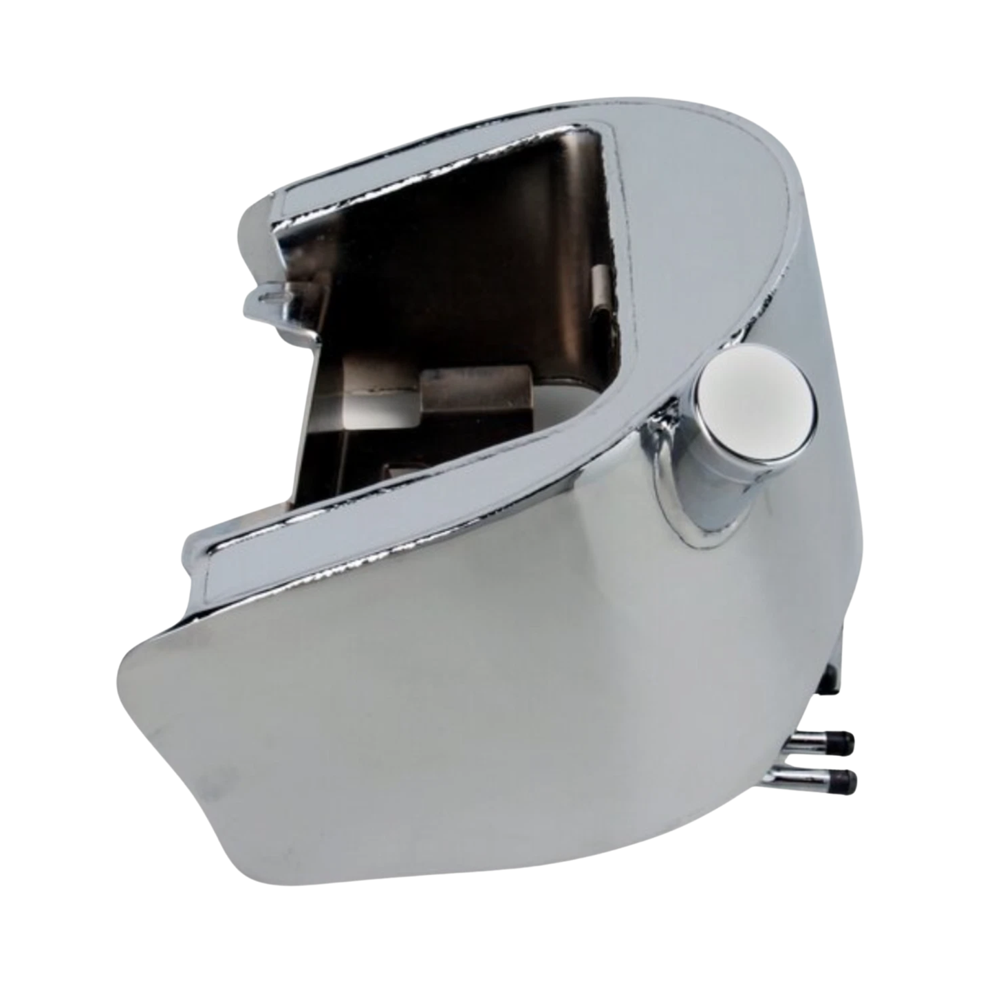 Softail Winged Side Fill Oil Tank 1986‑1999 - Chrome