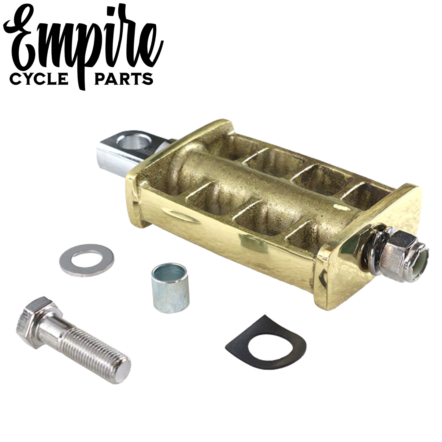 Brass Skeleton Kick Starter Pedal