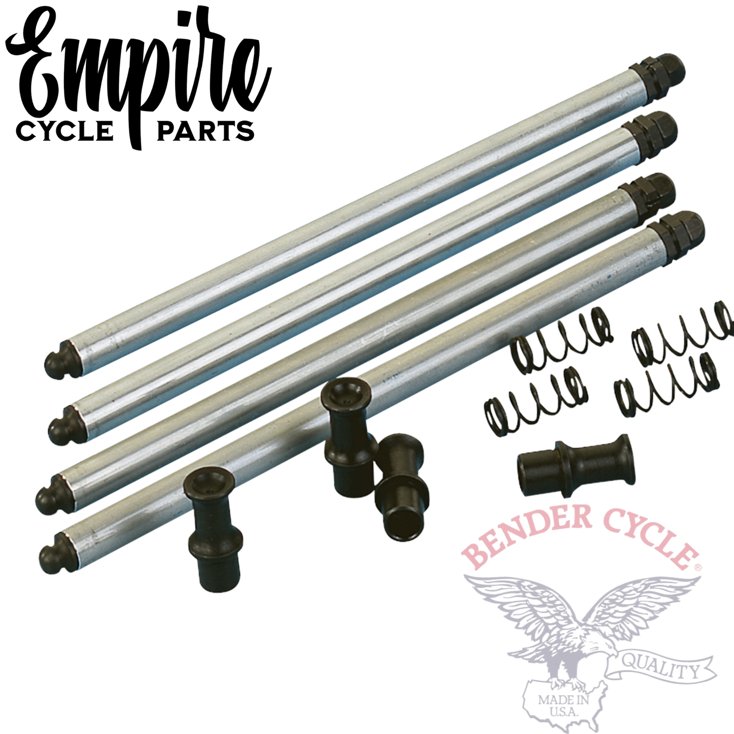 Hydraulic to Mechanical Tappet Conversion Pushrod Kit for Shovelhead 1966–1984