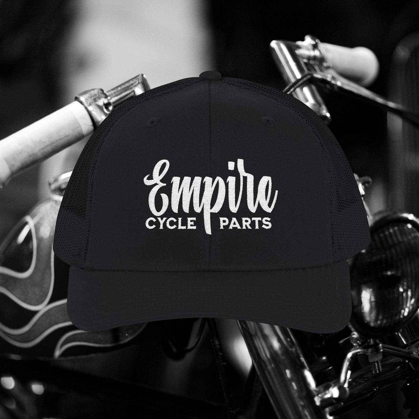 Empire Cycle Parts Snapback Trucker Cap