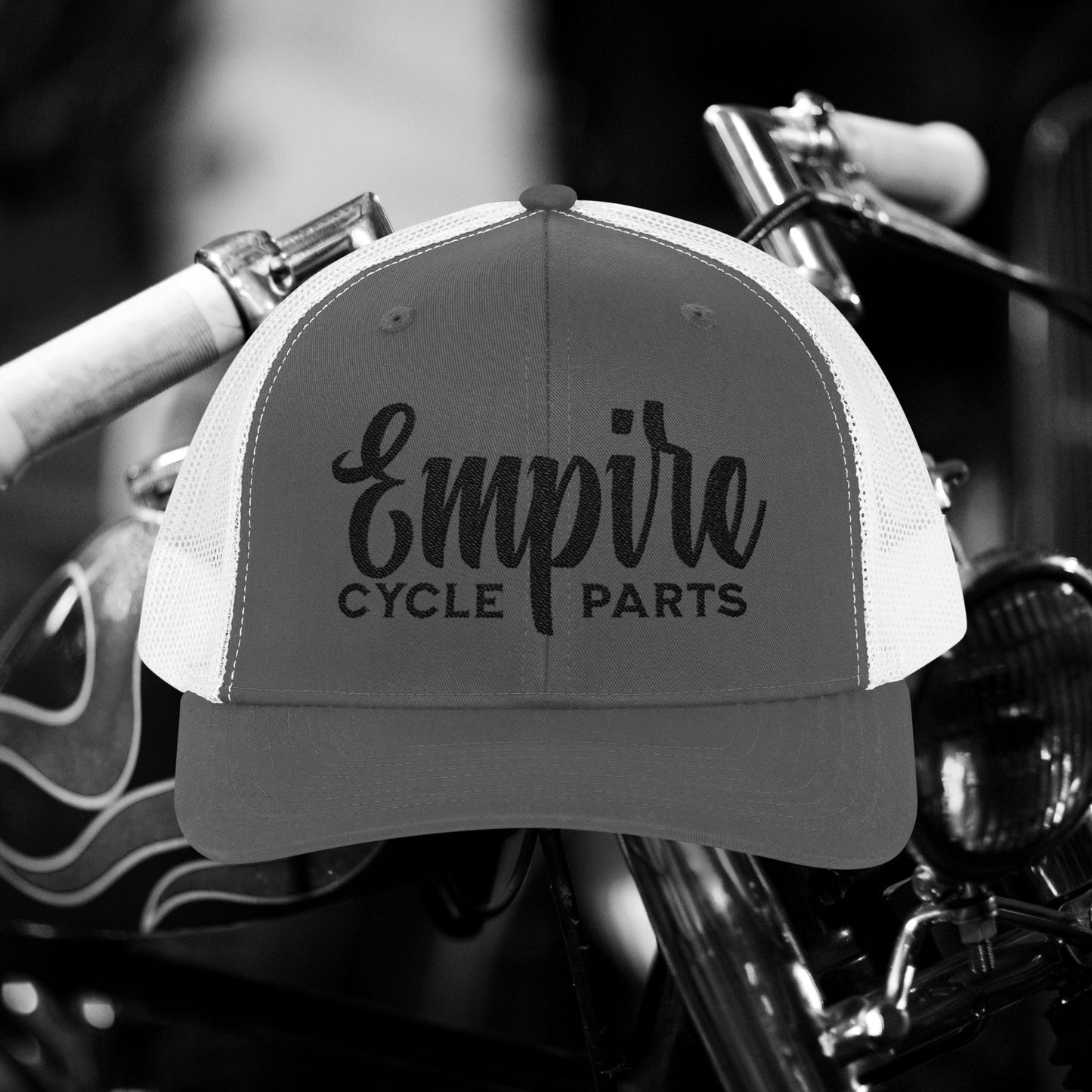 Empire Cycle Parts Snapback Trucker Cap