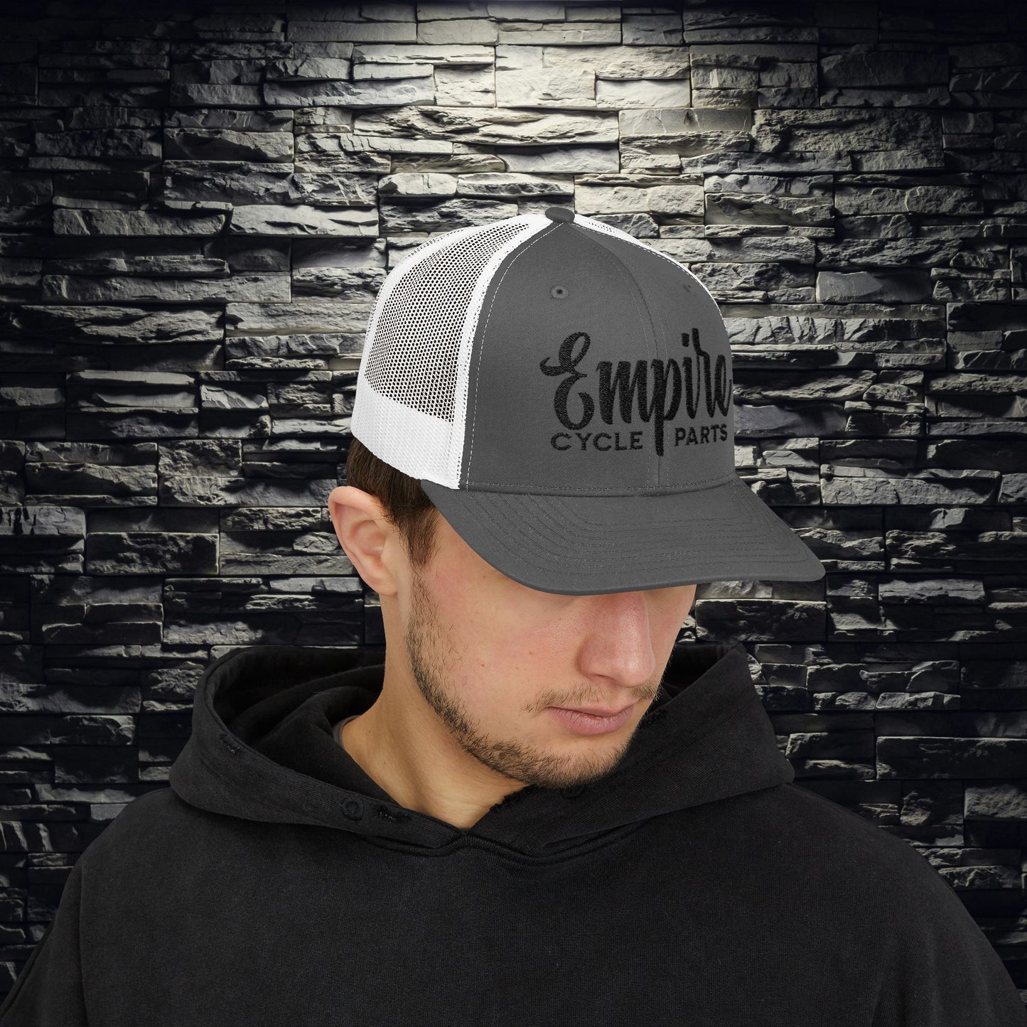 Empire Cycle Parts Snapback Trucker Cap