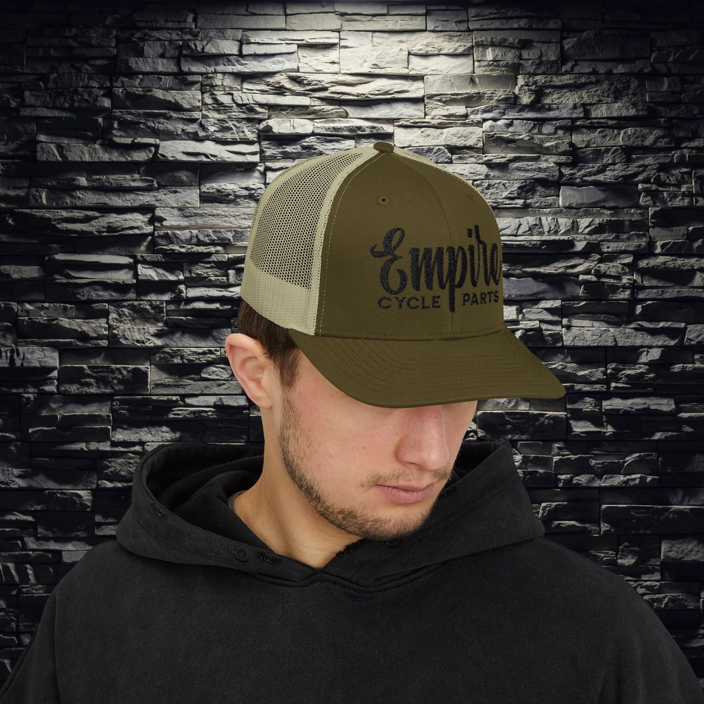 Empire Cycle Parts Snapback Trucker Cap