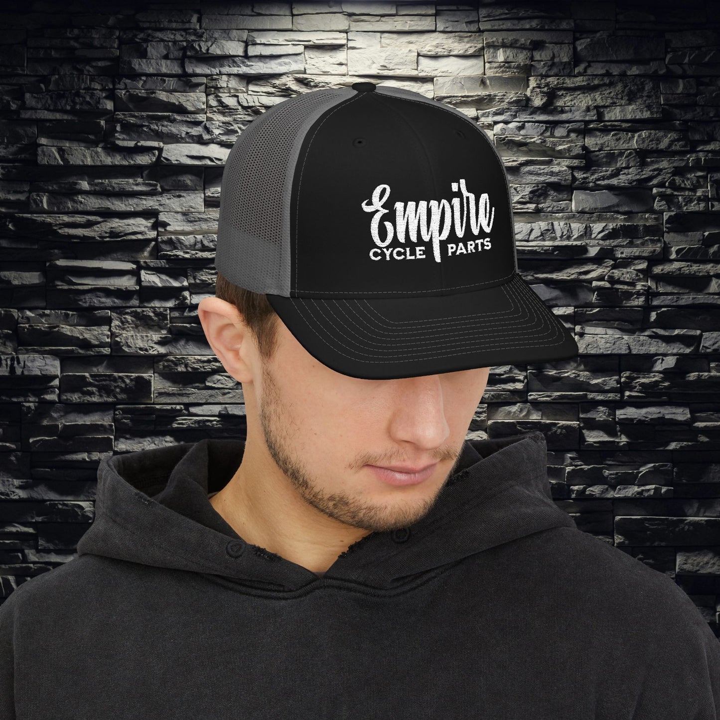 Empire Cycle Parts Snapback Trucker Cap