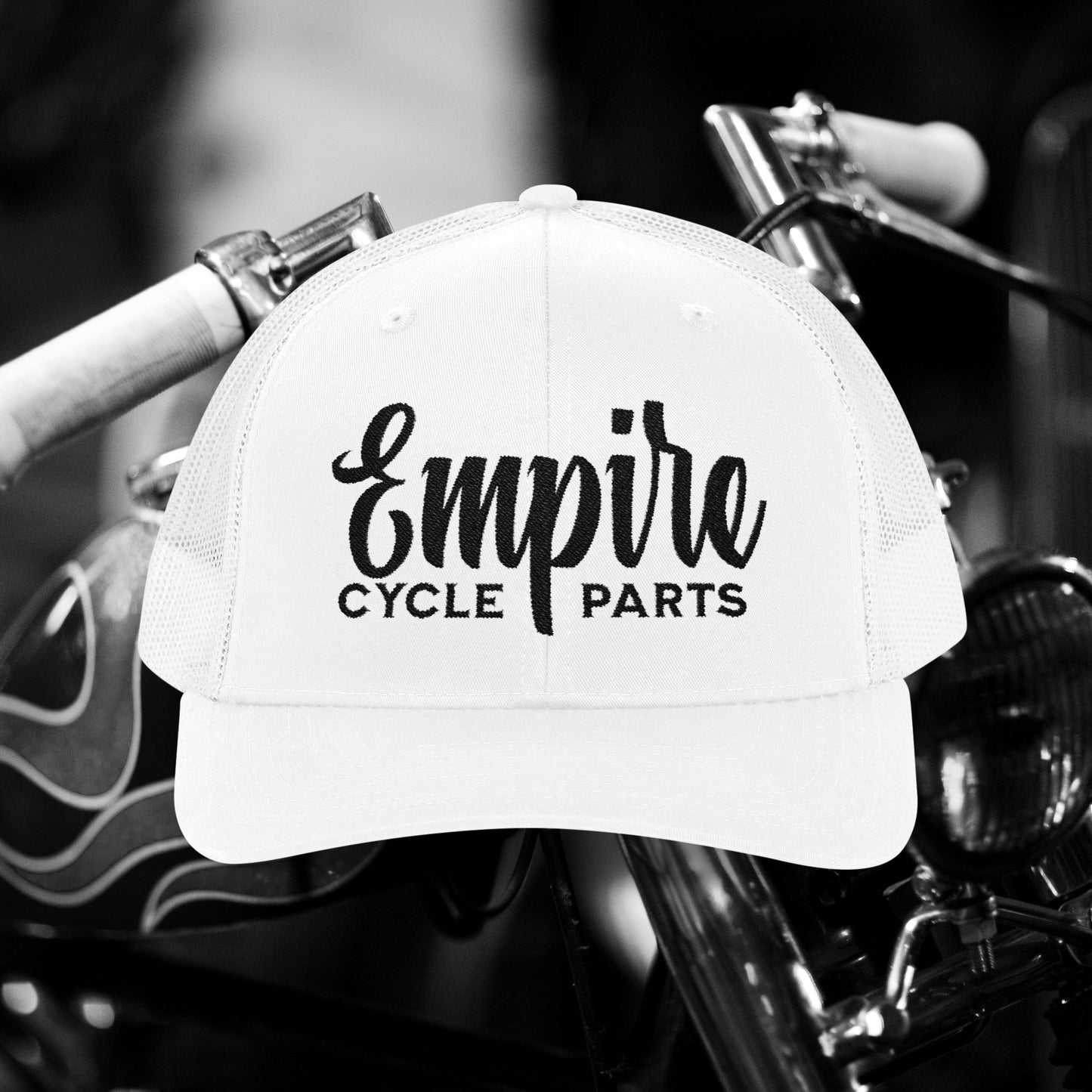 Empire Cycle Parts Snapback Trucker Cap