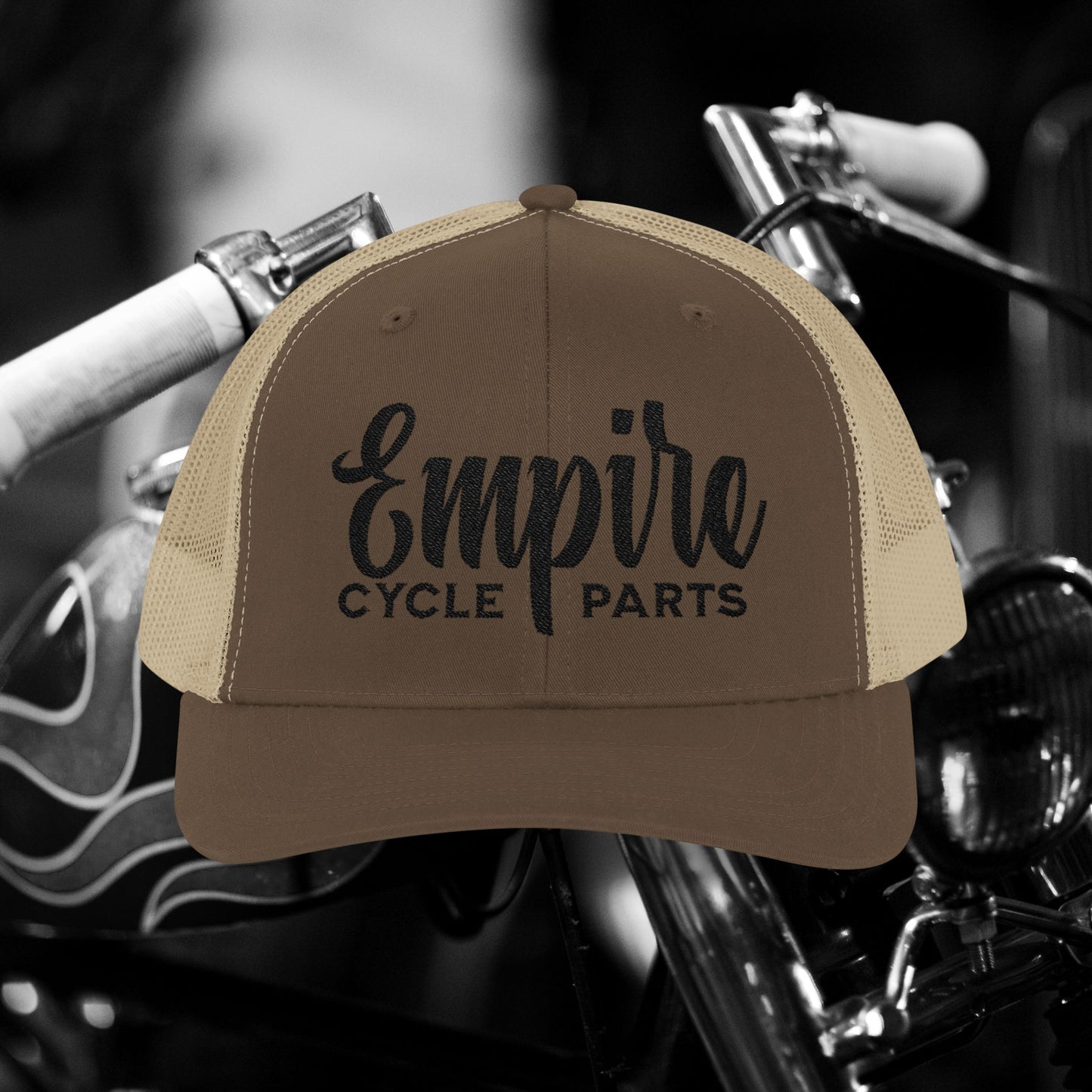 Empire Cycle Parts Snapback Trucker Cap
