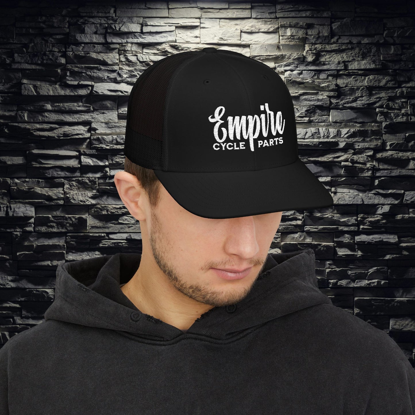 Empire Cycle Parts Snapback Trucker Cap