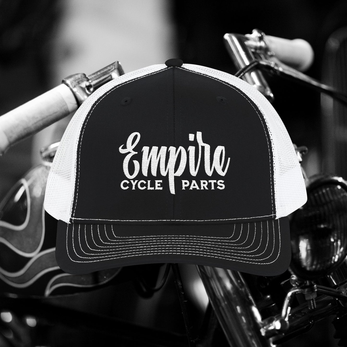 Empire Cycle Parts Snapback Trucker Cap