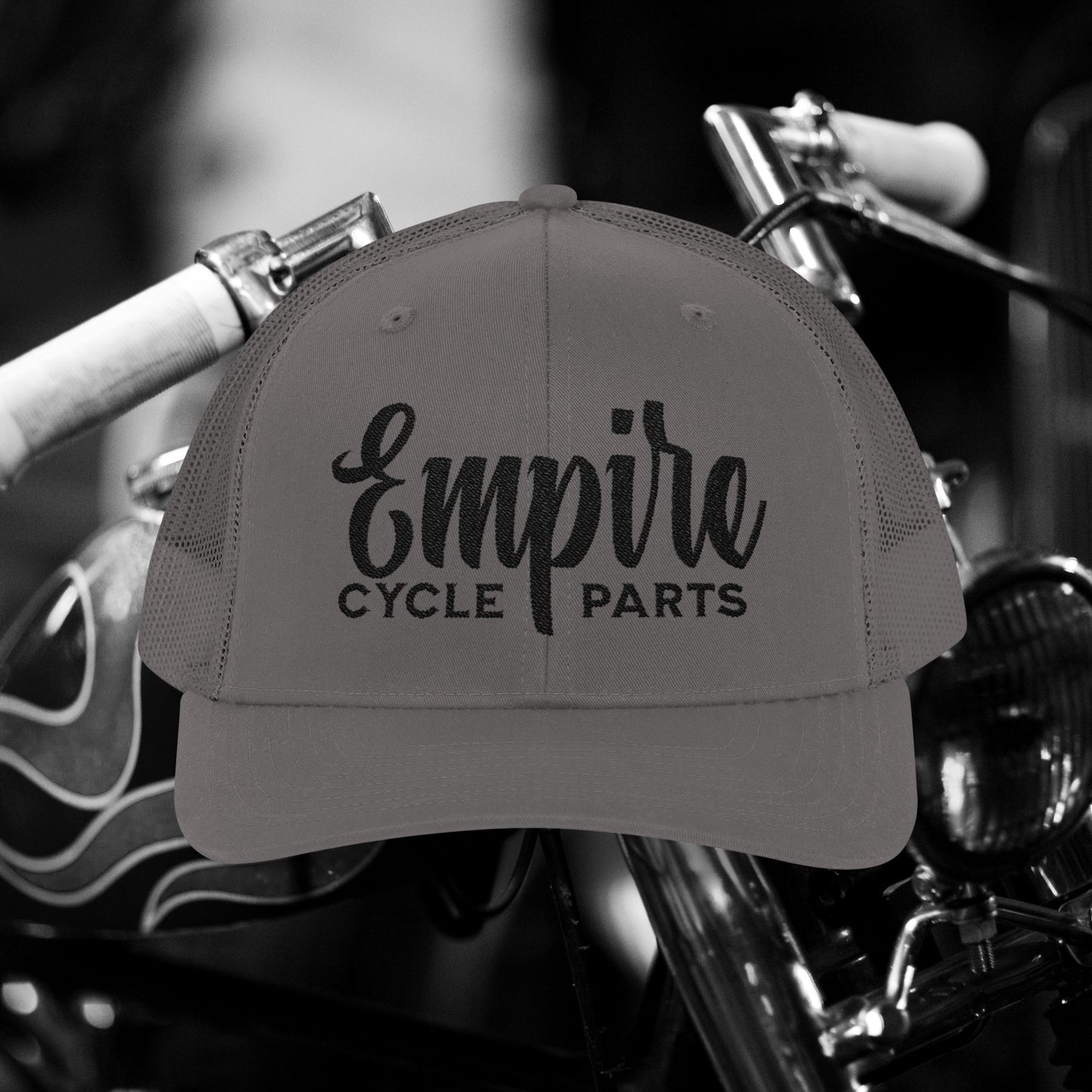 Empire Cycle Parts Snapback Trucker Cap