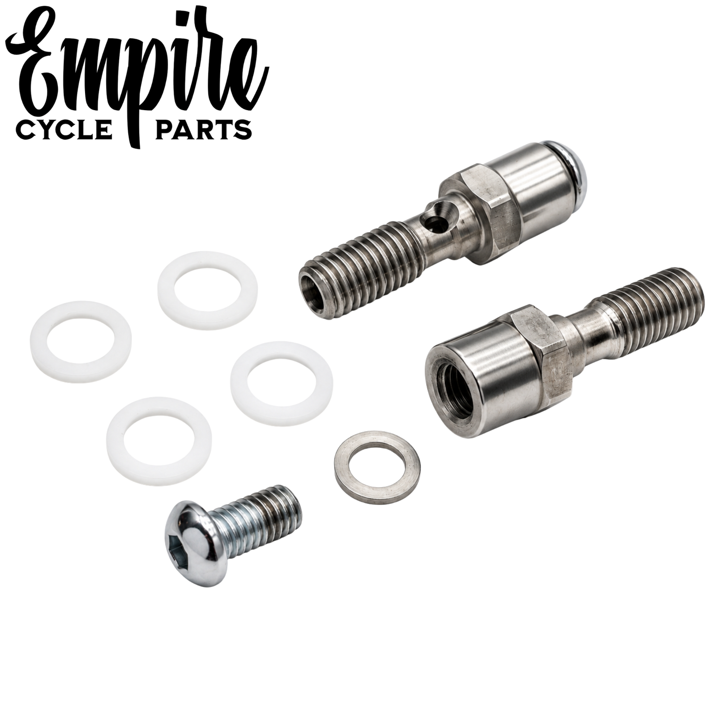 Extended Breather Bolt Set / Carb & Air Cleaner Support – Fits Evolution Models