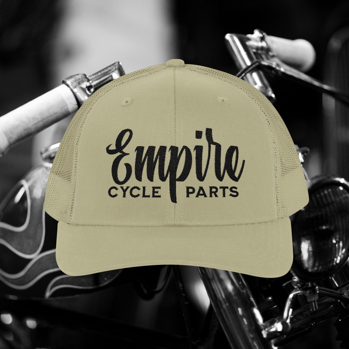 Empire Cycle Parts Snapback Trucker Cap