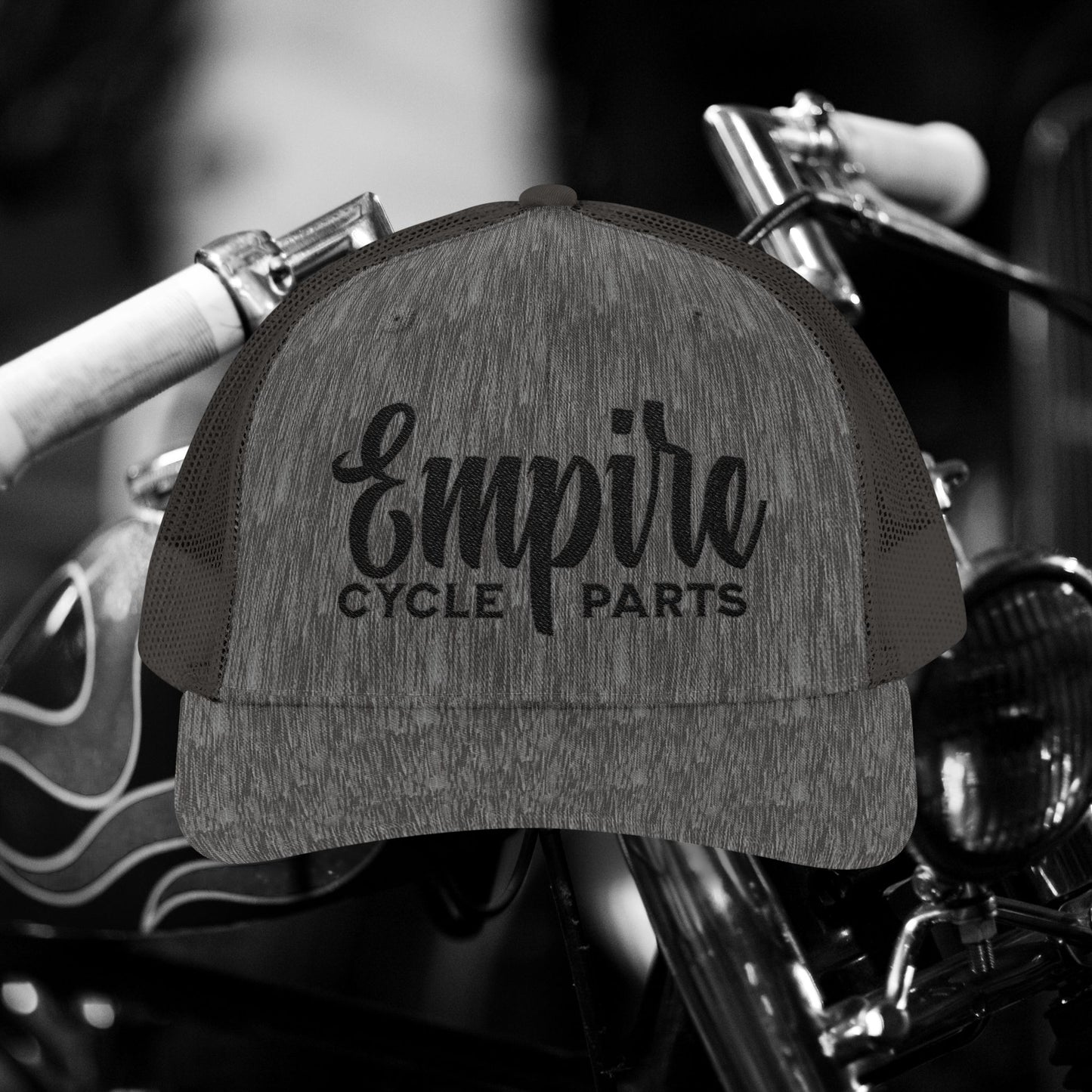 Empire Cycle Parts Snapback Trucker Cap