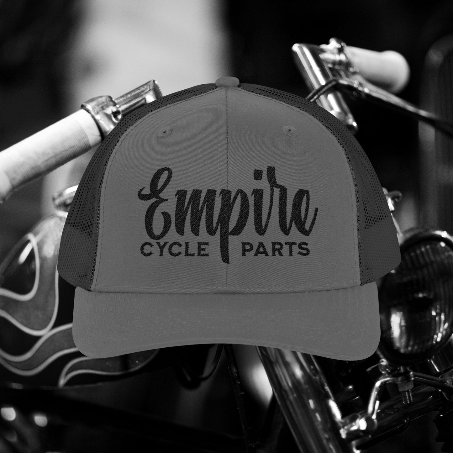 Empire Cycle Parts Snapback Trucker Cap
