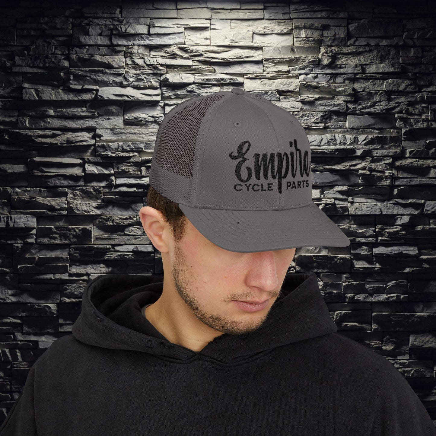 Empire Cycle Parts Snapback Trucker Cap