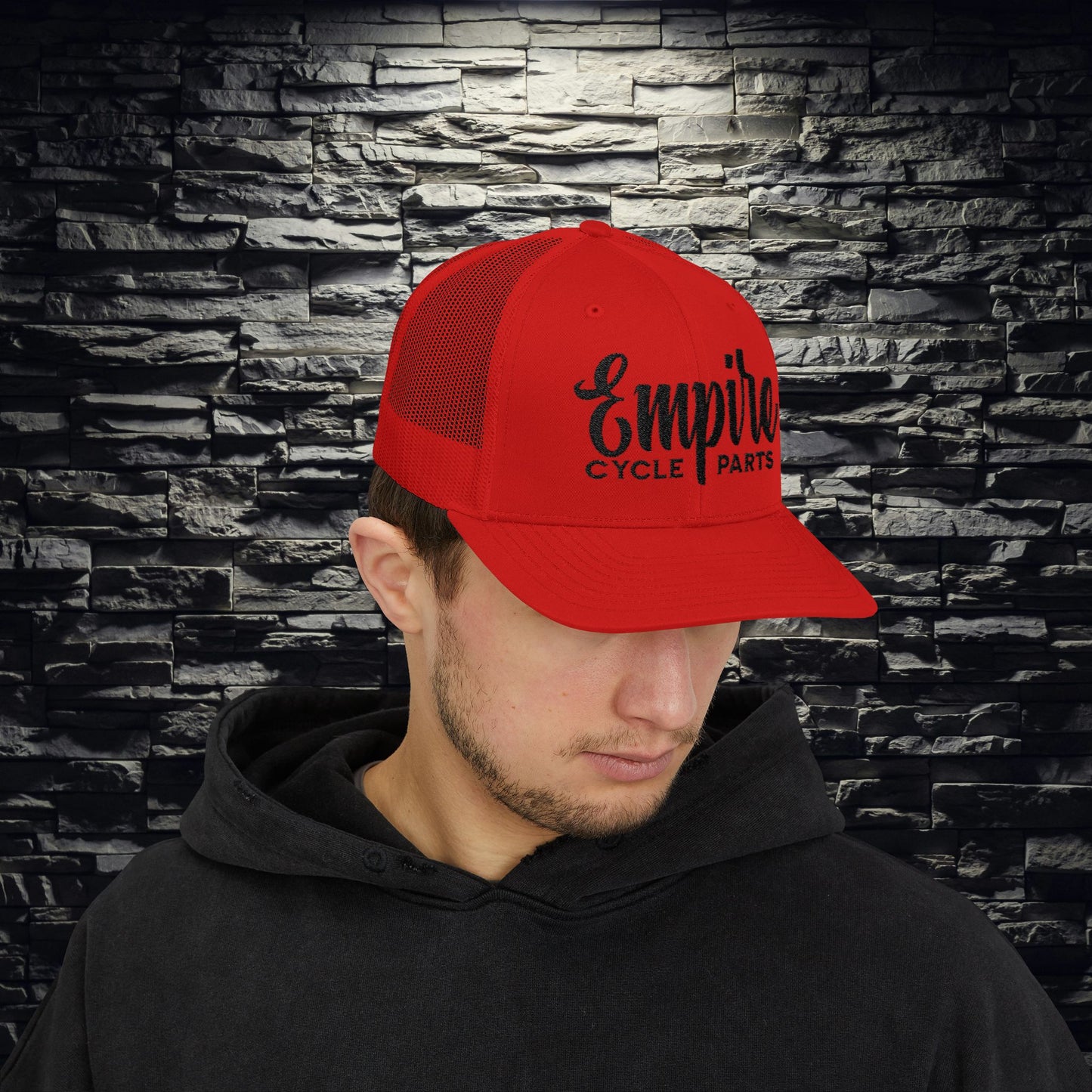 Empire Cycle Parts Snapback Trucker Cap