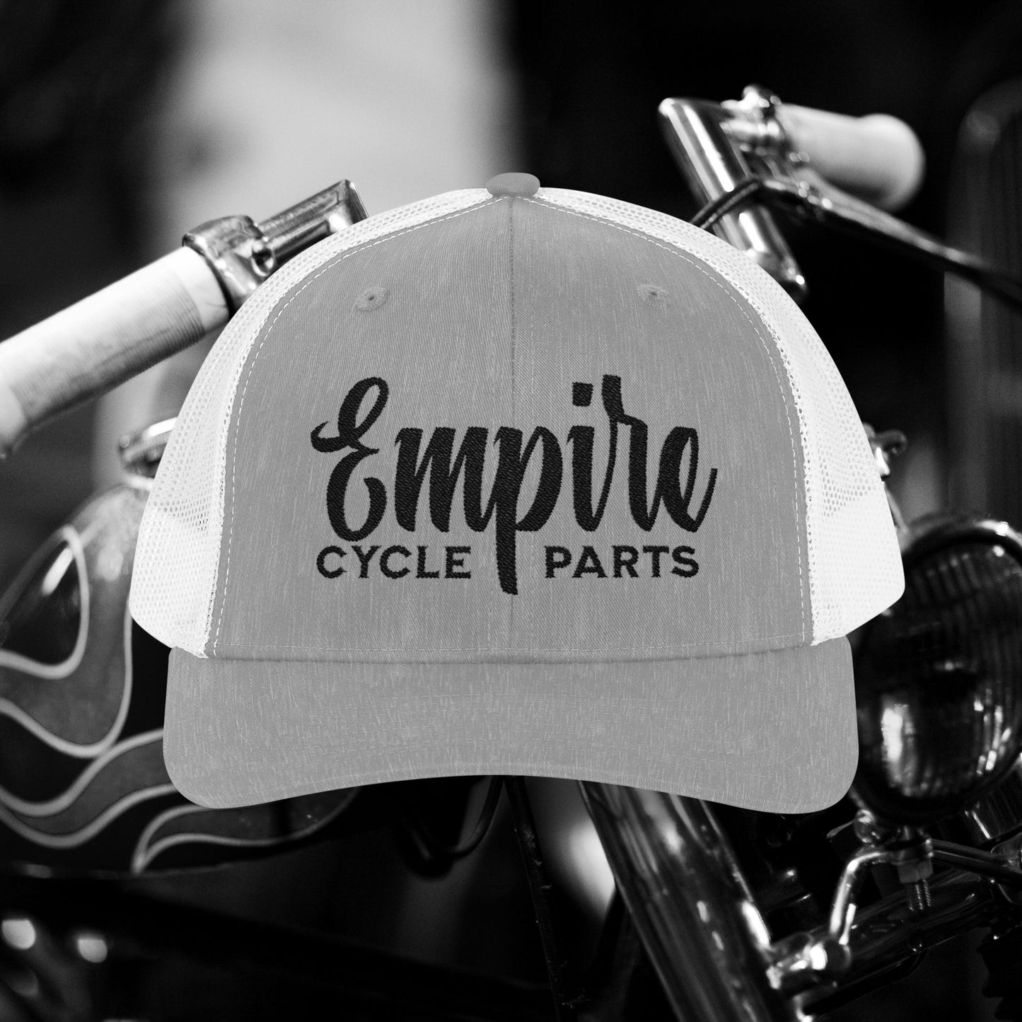 Empire Cycle Parts Snapback Trucker Cap