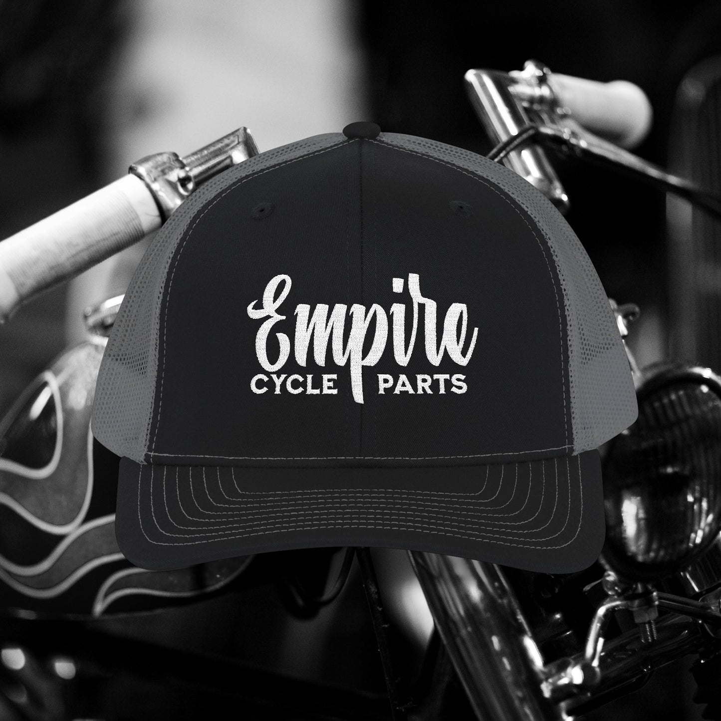 Empire Cycle Parts Snapback Trucker Cap