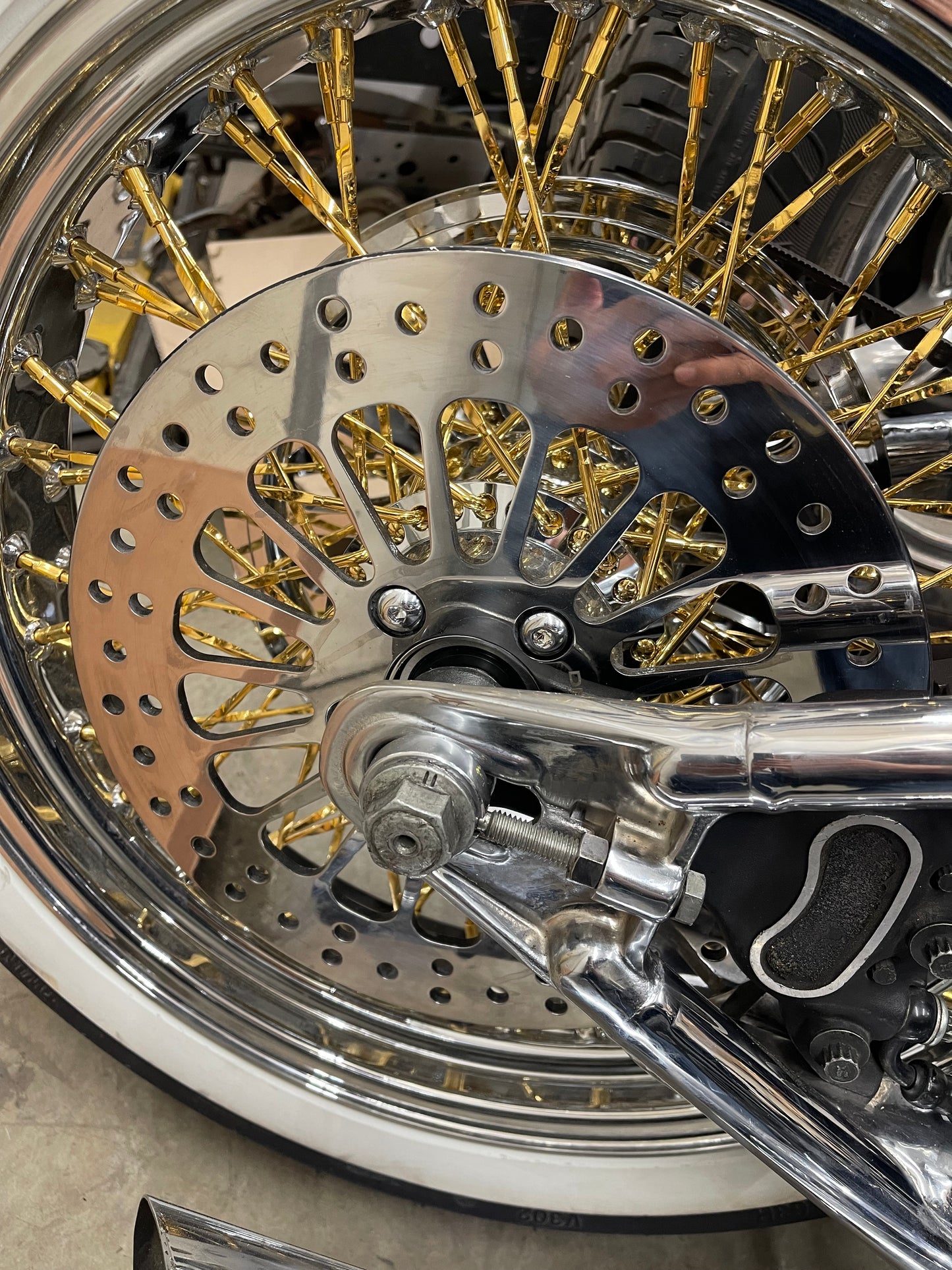 DNA Super Spoke Polished Stainless 11.5" Brake Rotors – Front & Rear for Harley Softail (1984–2017)