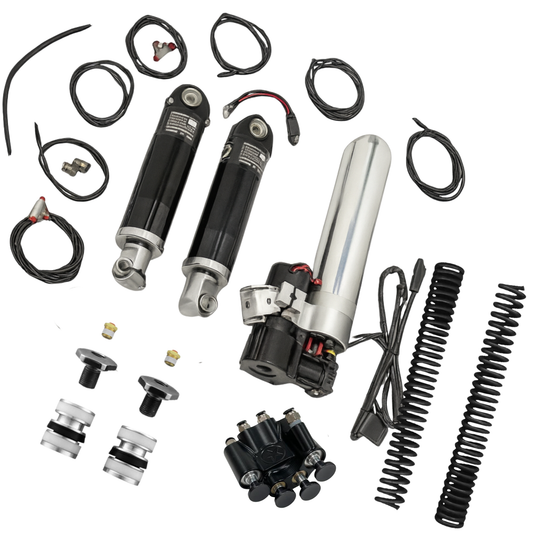 American Suspension RAM AIR™ Fast Up Front & Rear Air Ride Kit 1989-2013 Baggers