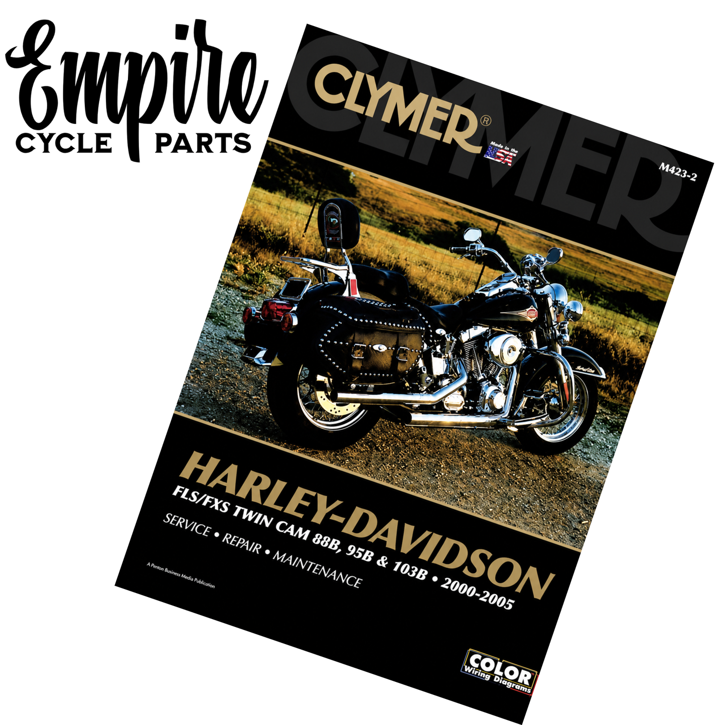 Clymer Service Manual Harley Softail 2000–2005 Repair Maintenance Shop Book