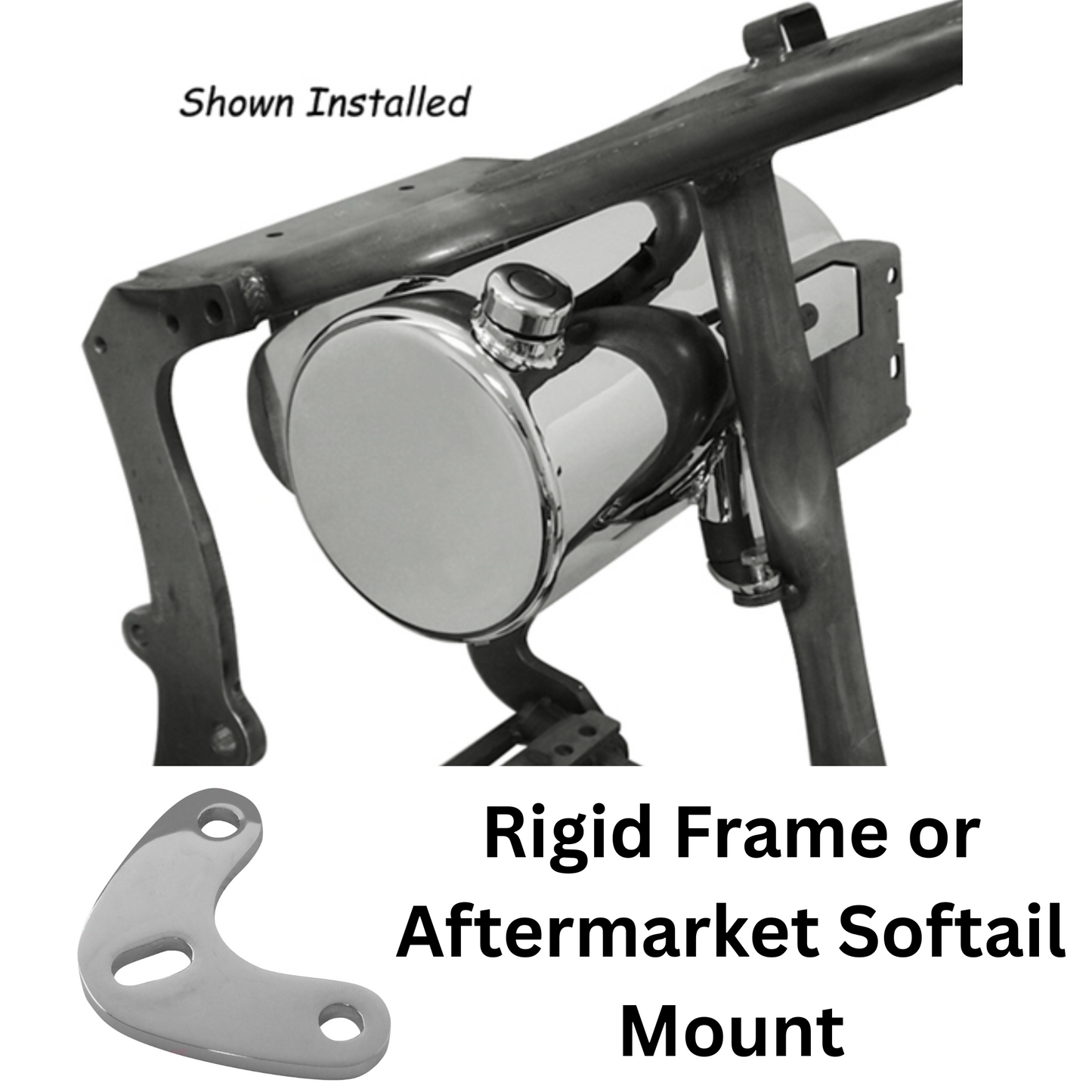 Softail / Rigid Frame Round Oil Tank