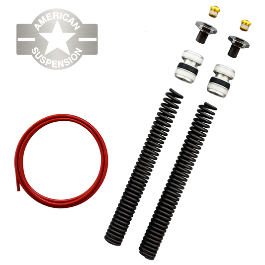 American Suspension AR-70 Front Air Ride Springs, Air Pistons & Caps – 41 mm (1999–2013)