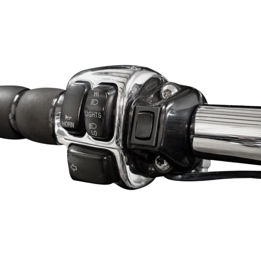 Air Ride Handlebar Grip Switch – Black