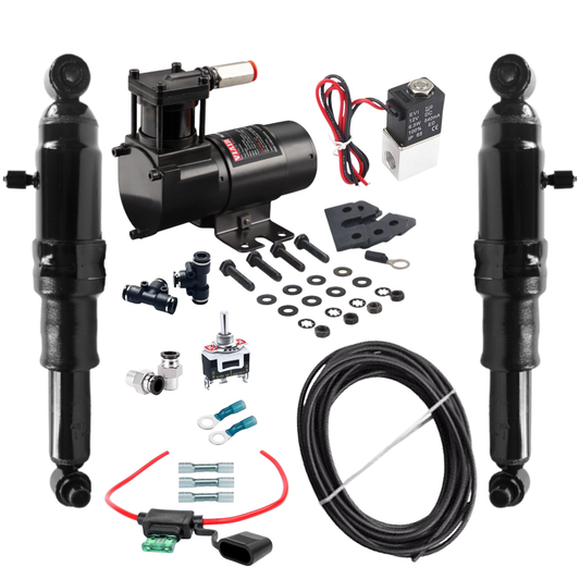 DIY Rear Air Ride Kit (1989–2025 Harley Bagger / Touring)