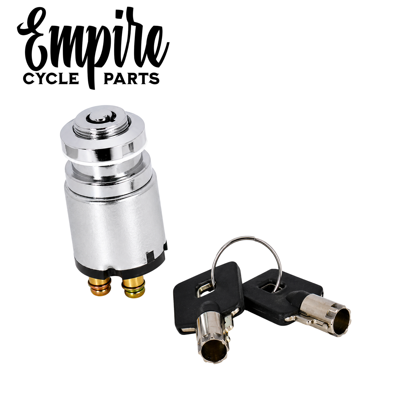 Chrome 3-Position Ignition Switch – Replaces OEM # 71425-77T