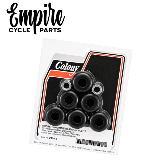 Gas Tank Mount Grommet & Spacer Kit – Softail 1984–1999