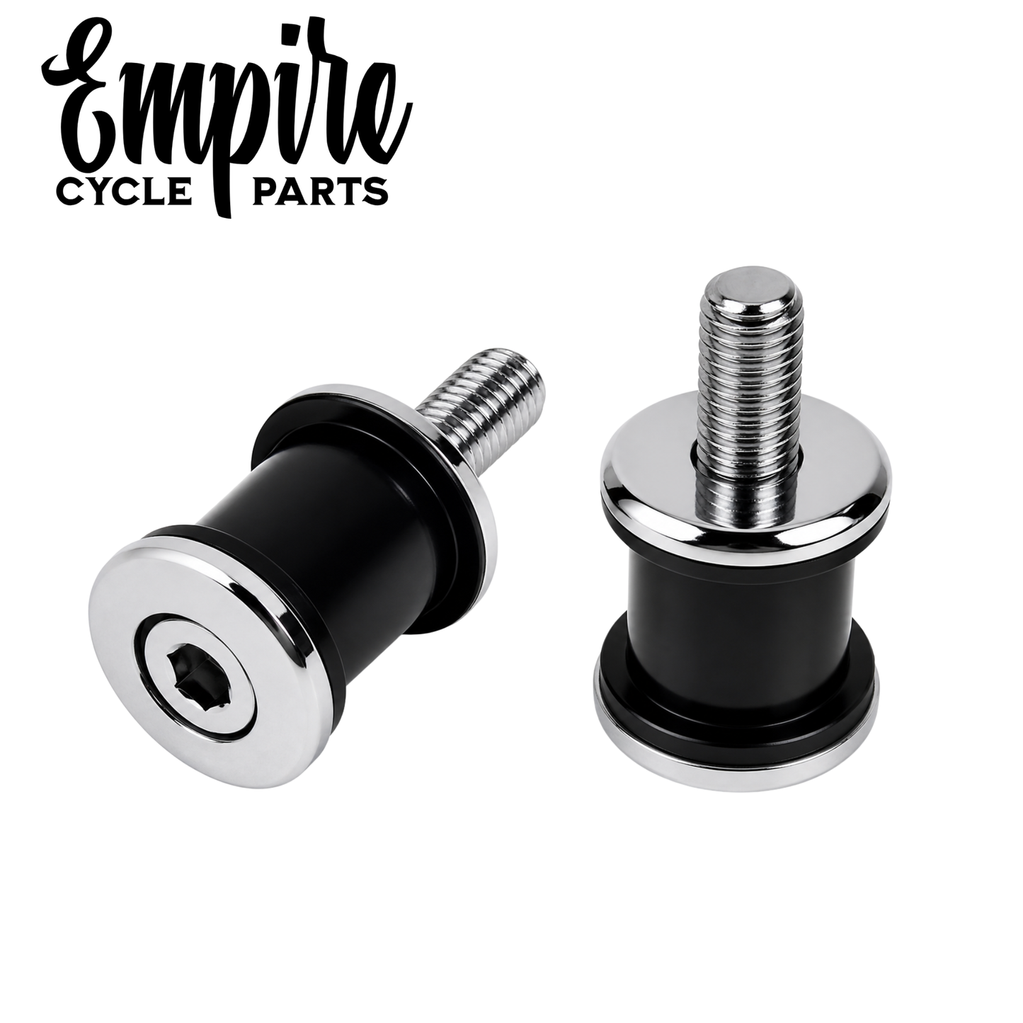 Handlebar Riser Bushing Kit – 1/2"-13 Black Flush Mount - Big Twin & Sportster