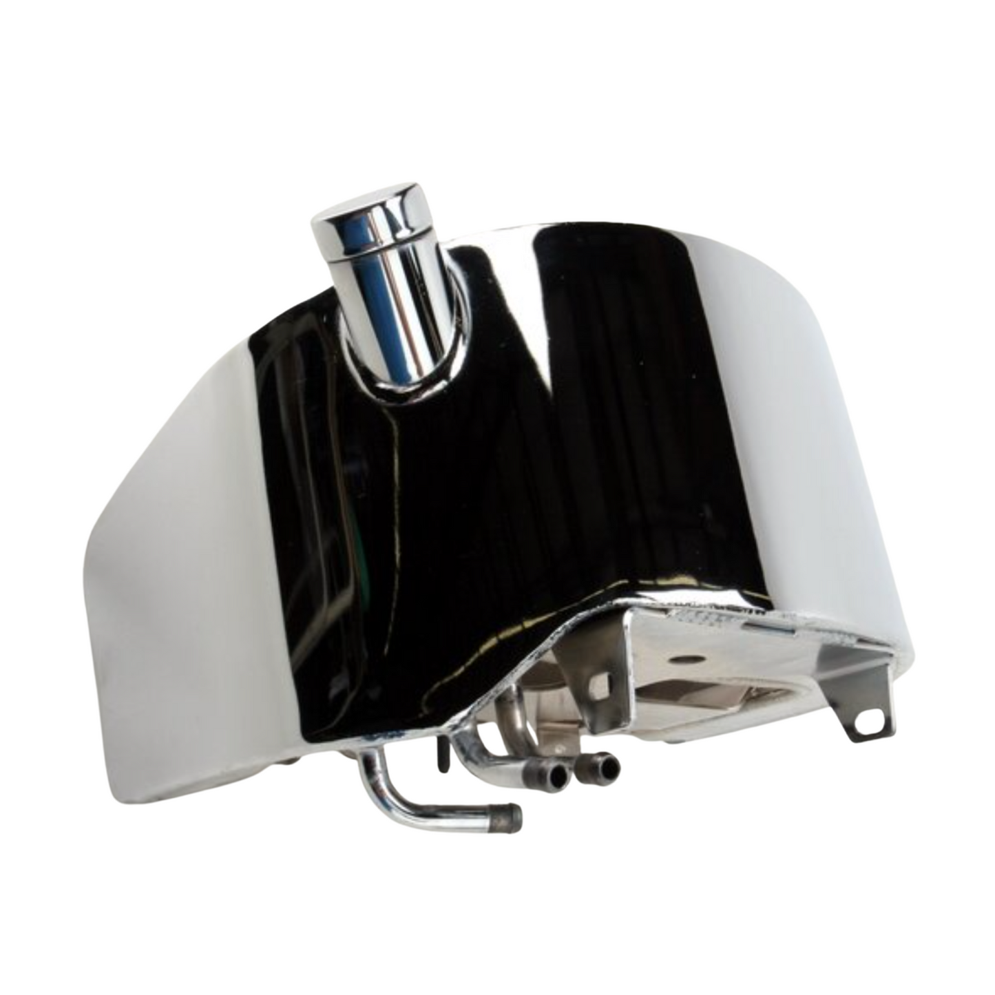 Softail Winged Side Fill Oil Tank 1986‑1999 - Chrome
