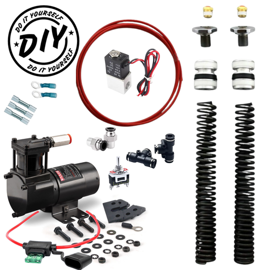 DIY Front Air Ride Kit Bagger 99-13 / Softail 84-17 41MM