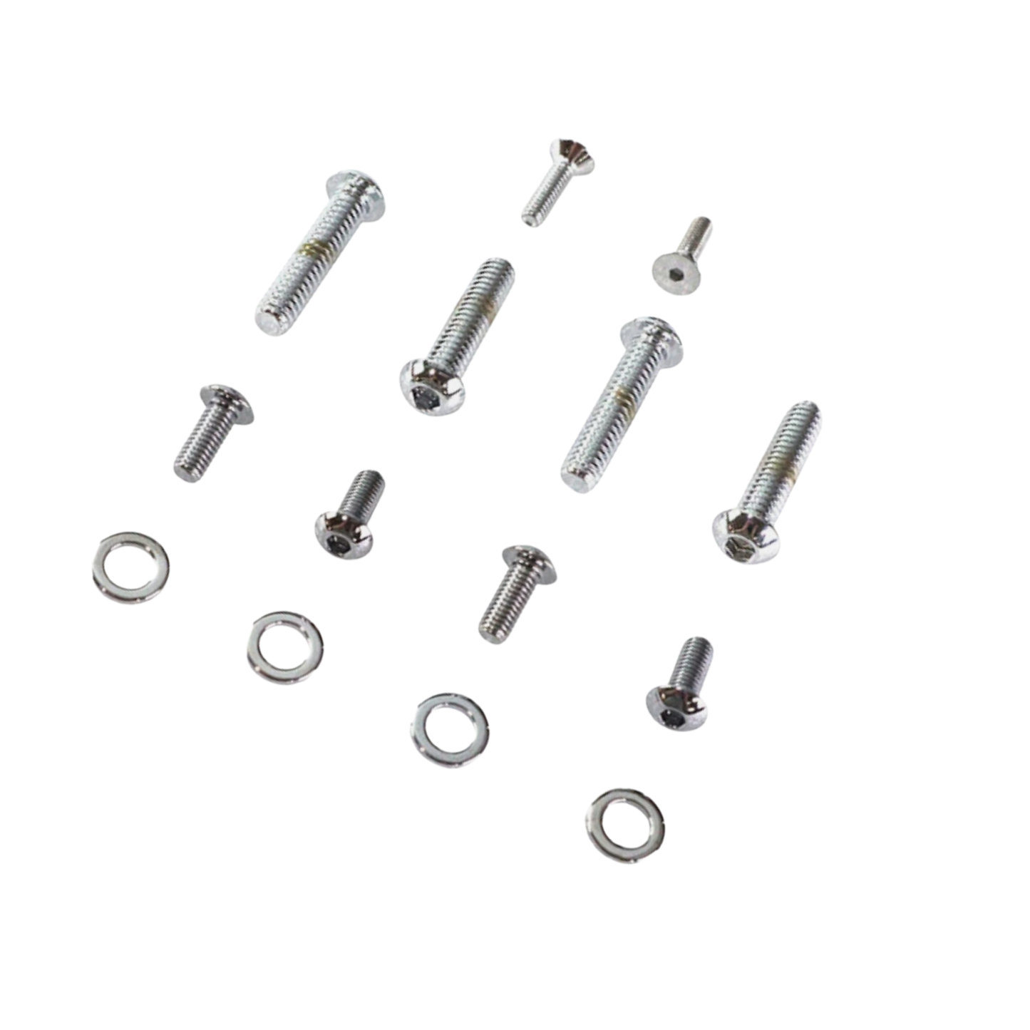 Chrome Switch Housing & Master Cylinder Screw Kit – Big Twin 1996-2017 & Sportster 1996–2003