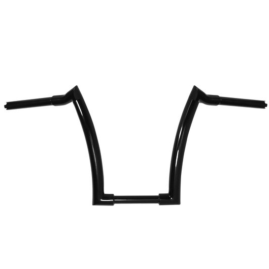 1-1/2" Black Jackknife Handlebars 12"-18" (Fits 1 1/4" Risers)
