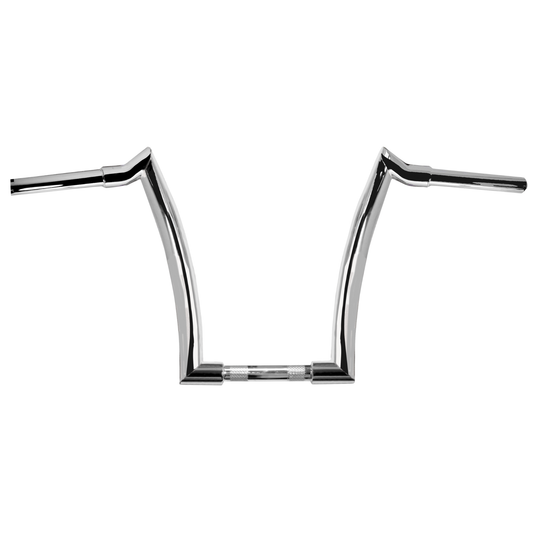 1-1/2" Chrome Jackknife Handlebars 12"-18" (Fits 1 1/4" Risers)