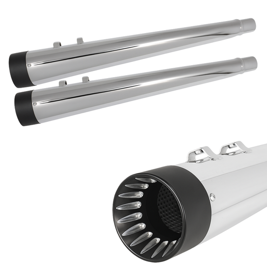 4.5" Power House Performance Mufflers – Black or Chrome - Touring 2017-Present