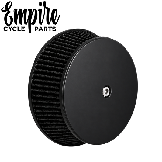 5-1/2" Black Domed Round Air Filter Cover for Stage 1 Air Cleaner Kits