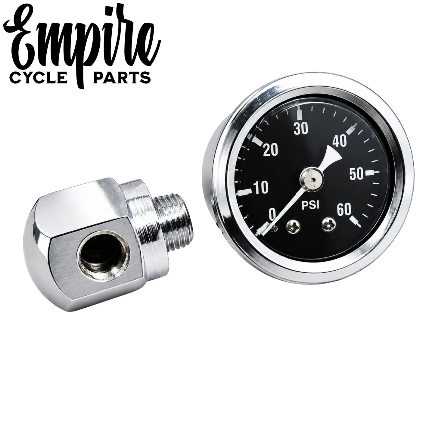 Rocker Box Oil Pressure Gauge Kit - Fits Shovelhead & Ironhead Sportster 1971–1985