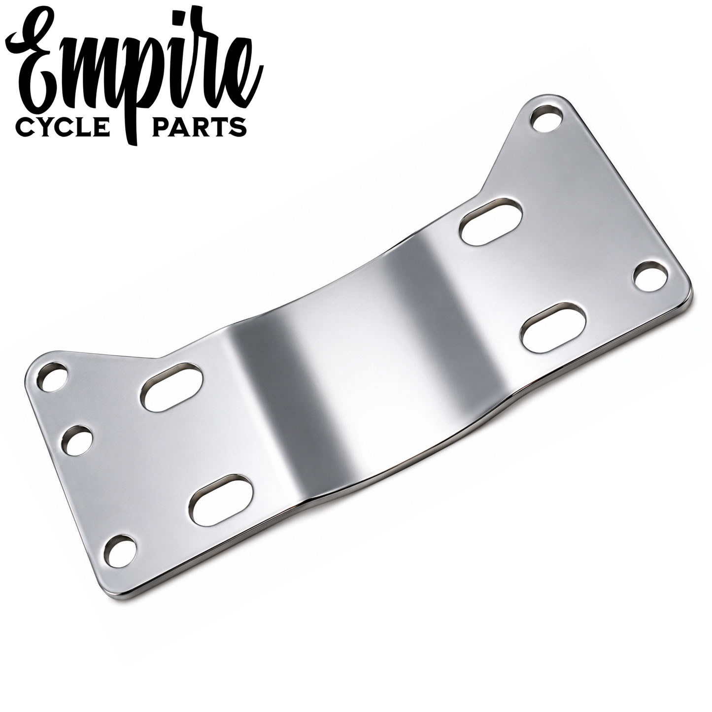 Chrome 5-Speed Transmission Mounting Plate for Softail Models 1986–1999