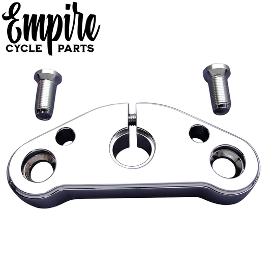 Billet Top Triple Tree – Stock Riser &amp; Handlebar Conversion for FXSTS Springer Models 1988–2006
