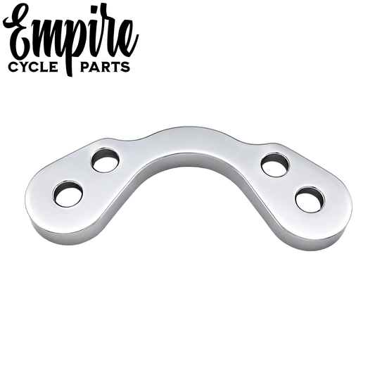 Chrome Springer 3.5" Riser& Handlebar Adapter
