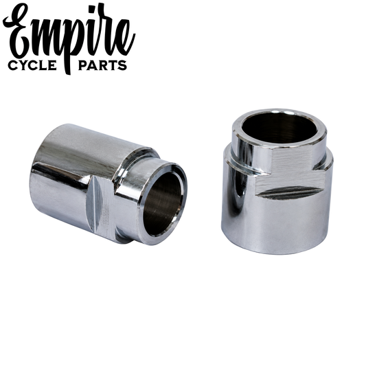 Chrome Axle Spacer Kit for Rigid Frames with 7/8" Axle Slots