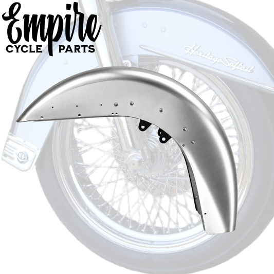 Heritage Deluxe Front Fender for Softail FL Models 1986-2017 with Trim Holes
