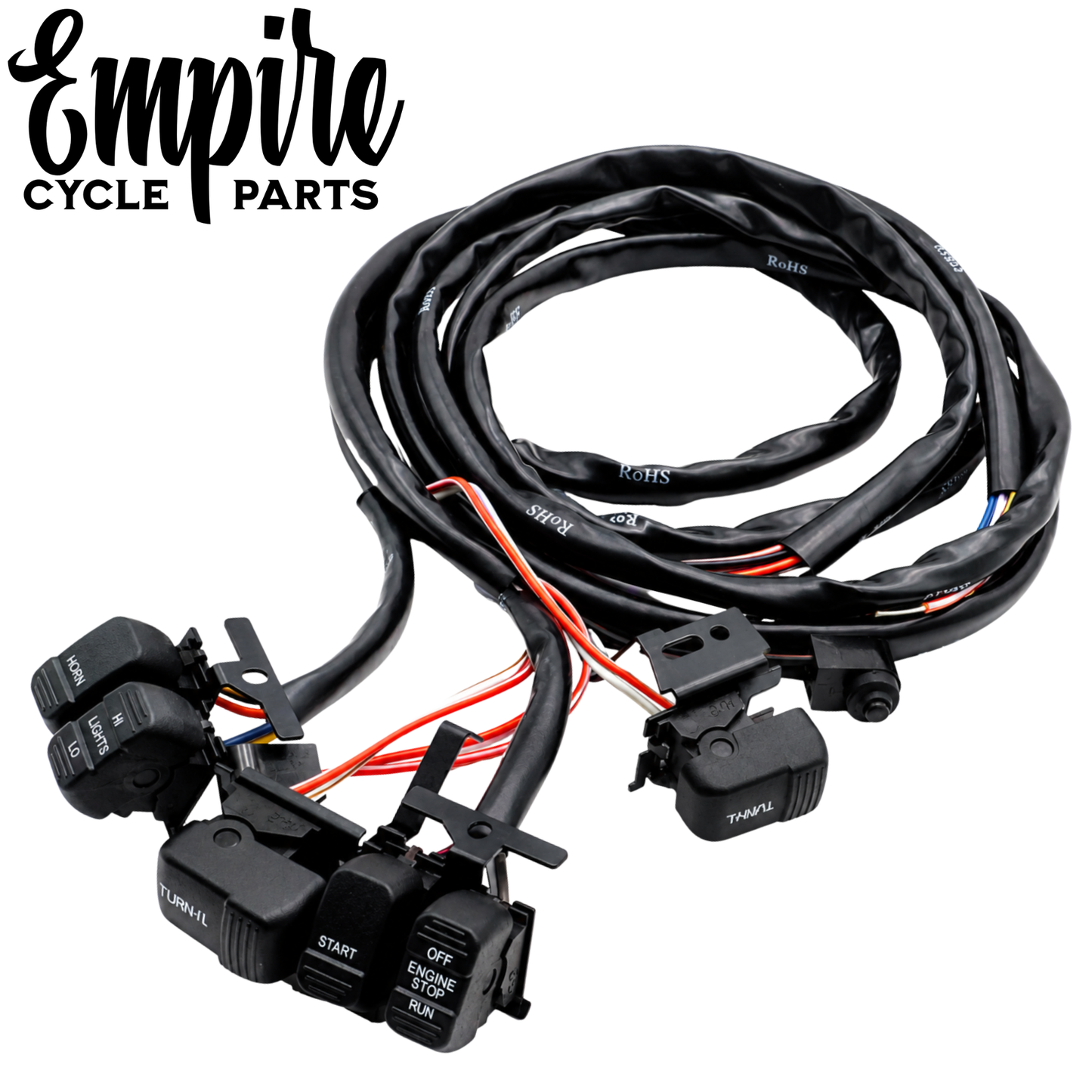 1996-2006 Black Handlebar Control Switch Kit