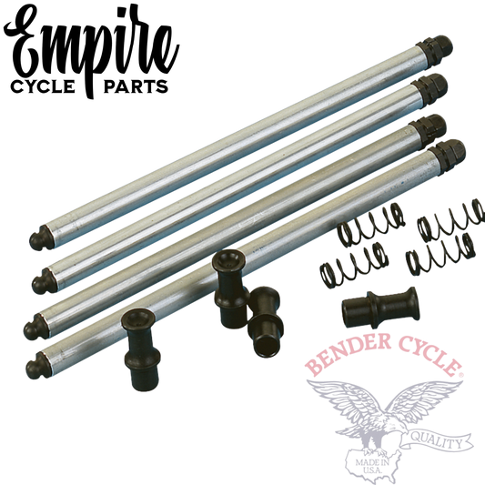 Hydraulic to Mechanical Tappet Conversion Pushrod Kit for Shovelhead 1966–1984
