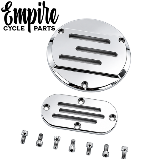 Vented Derby & Inspection Cover Kit for Shovelhead & Evolution Models 1970–1998